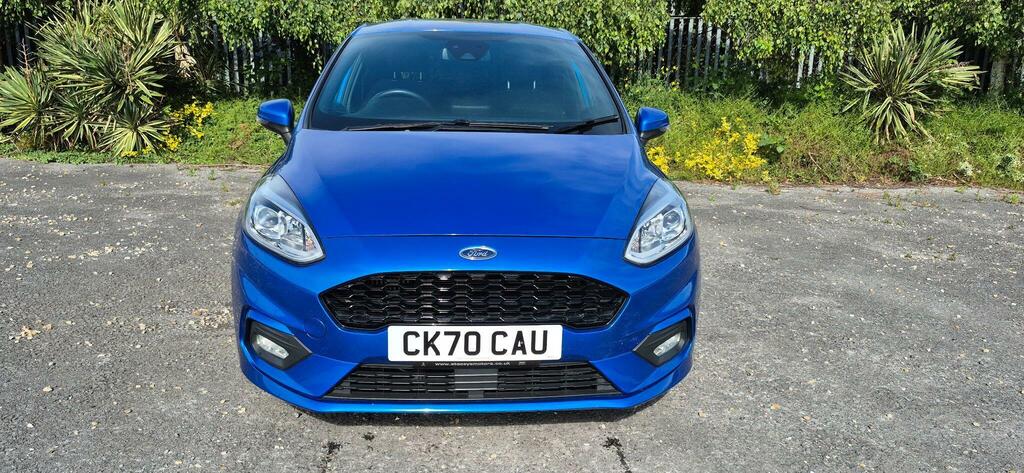 Ford Fiesta 1.0T Ecoboost Mhev St-line Edition Euro 6 Ss CK70CAU Blue #2