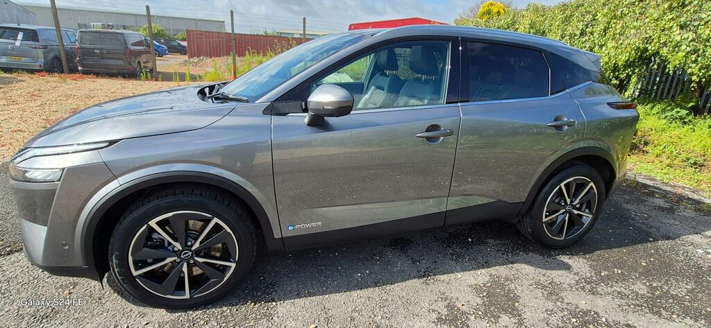Nissan Qashqai 1.5 H E-power Tekna Euro 6 Ss WG72UJJ Grey #4