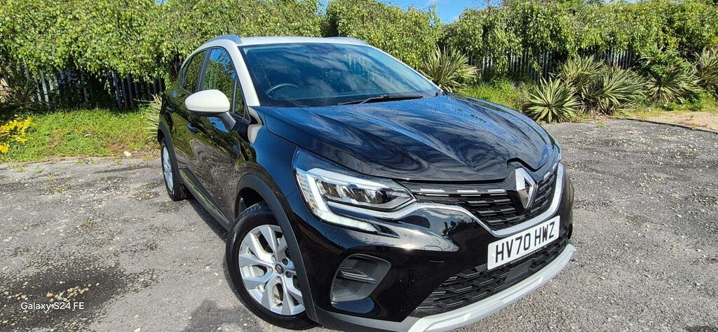 Renault Captur 1.3 Tce Iconic Euro 6 Ss HV70HWZ Black #4