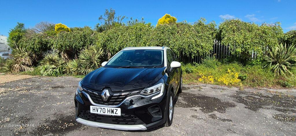 Renault Captur 1.3 Tce Iconic Euro 6 Ss HV70HWZ Black #5