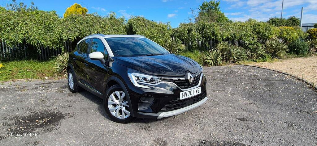 Renault Captur 1.3 Tce Iconic Euro 6 Ss HV70HWZ Black #3