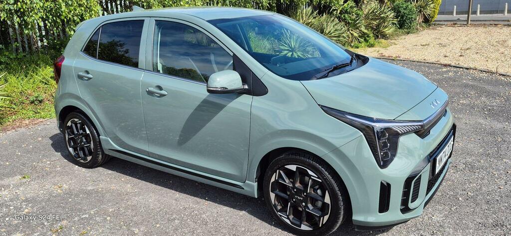 Kia Picanto 1.0 Gt-line Amt Euro 6 Ss MM74ZCO Green #6