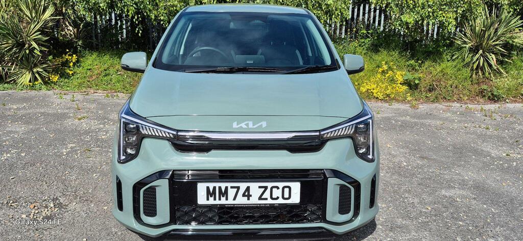 Kia Picanto 1.0 Gt-line Amt Euro 6 Ss MM74ZCO Green #3