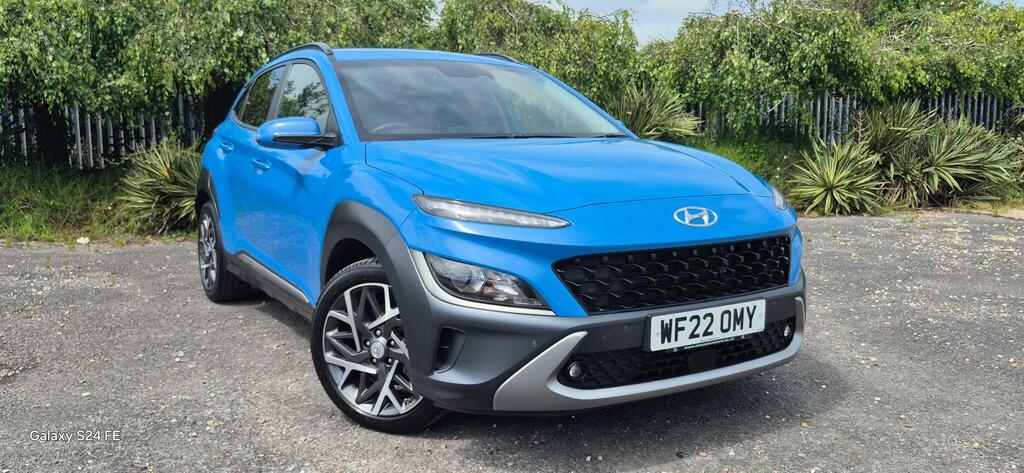 Hyundai Kona 1.6 H-gdi Premium Dct Euro 6 Ss Blue