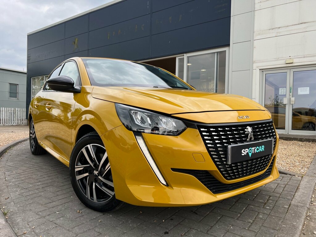 Peugeot 208 Allure Premium 1.2 Puretech 100 Eat8 Yellow