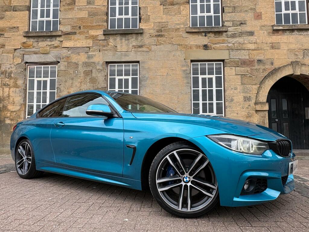 BMW 4 Series 2.0 420I M Sport Euro 6 Ss FM17HLY Blue #3