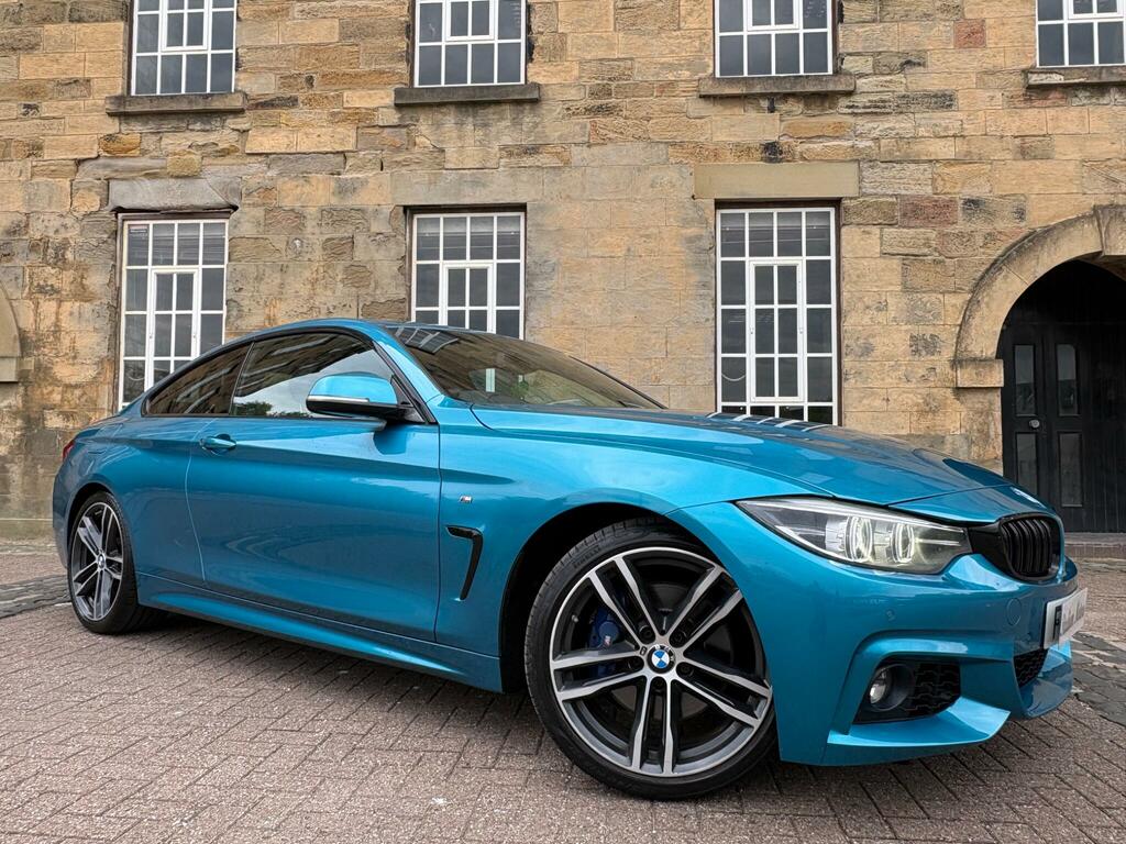 BMW 4 Series 2.0 420I M Sport Euro 6 Ss FM17HLY Blue #5