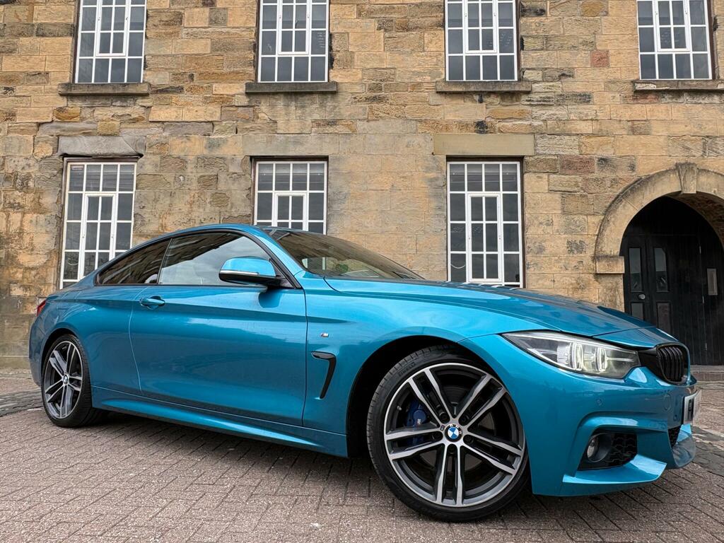 BMW 4 Series 2.0 420I M Sport Euro 6 Ss FM17HLY Blue #4