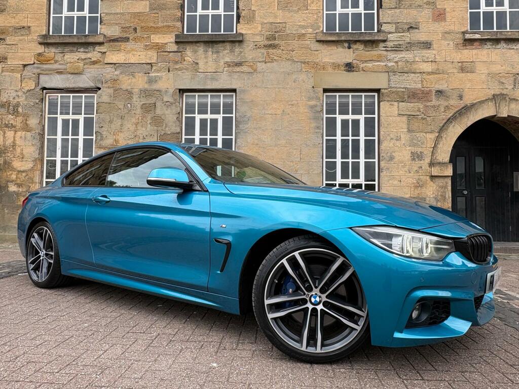 BMW 4 Series 2.0 420I M Sport Euro 6 Ss FM17HLY Blue #6