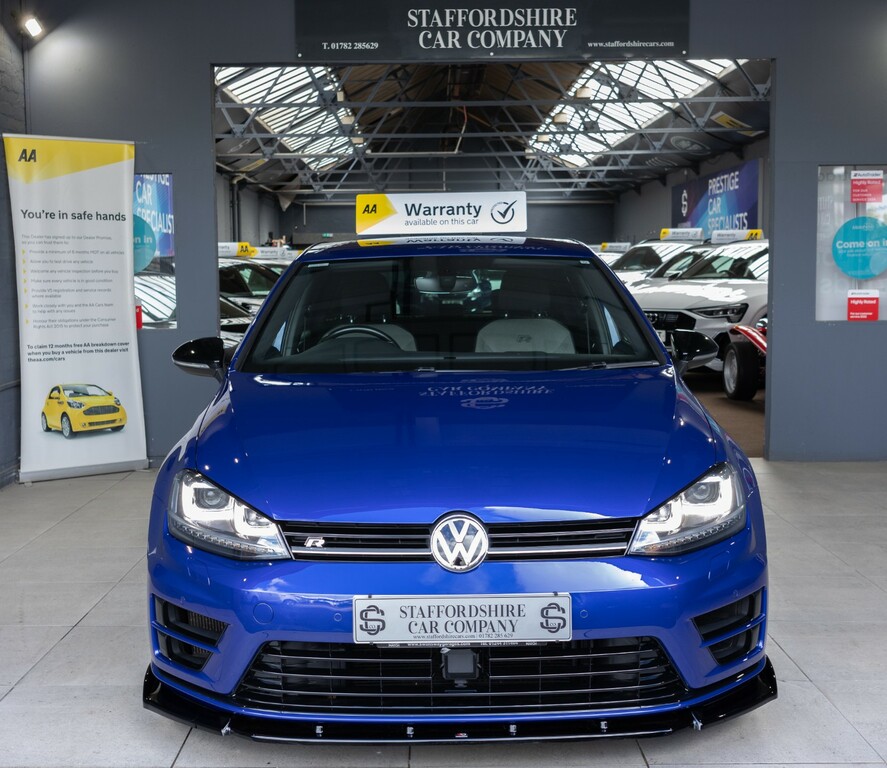 Volkswagen Golf R Blue #2