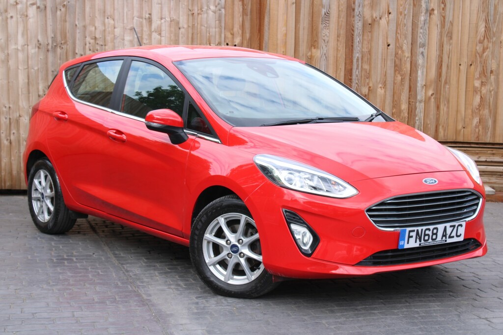 Ford Fiesta 1.1 Ti-vct Zetec 2018 FN68AZC Red #2