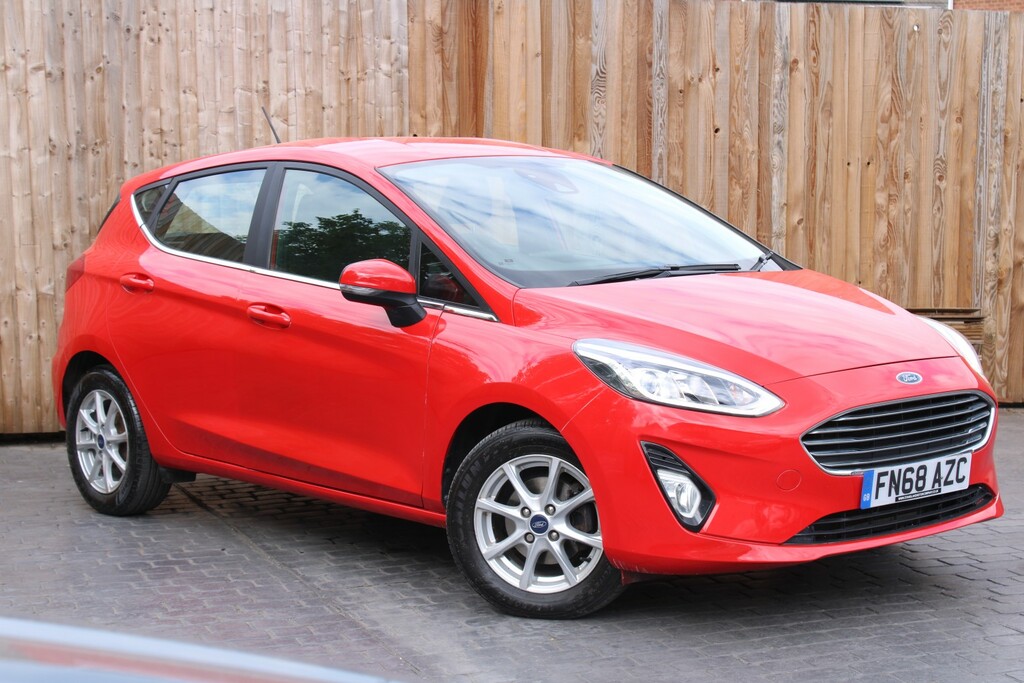 Ford Fiesta 1.1 Ti-vct Zetec 2018 FN68AZC Red #5