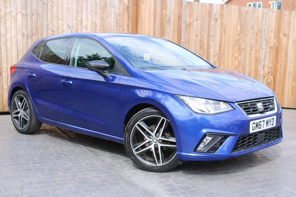 Seat Ibiza 1.0 Tsi Fr 2017 GM67MYD Blue #5