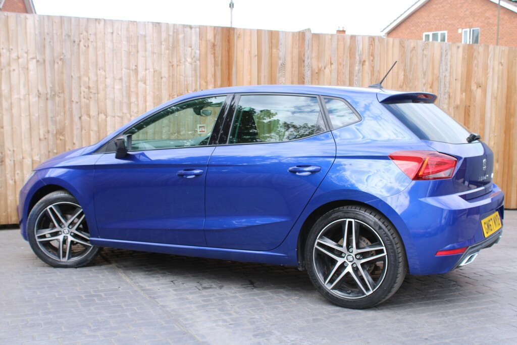 Seat Ibiza 1.0 Tsi Fr 2017 GM67MYD Blue #4
