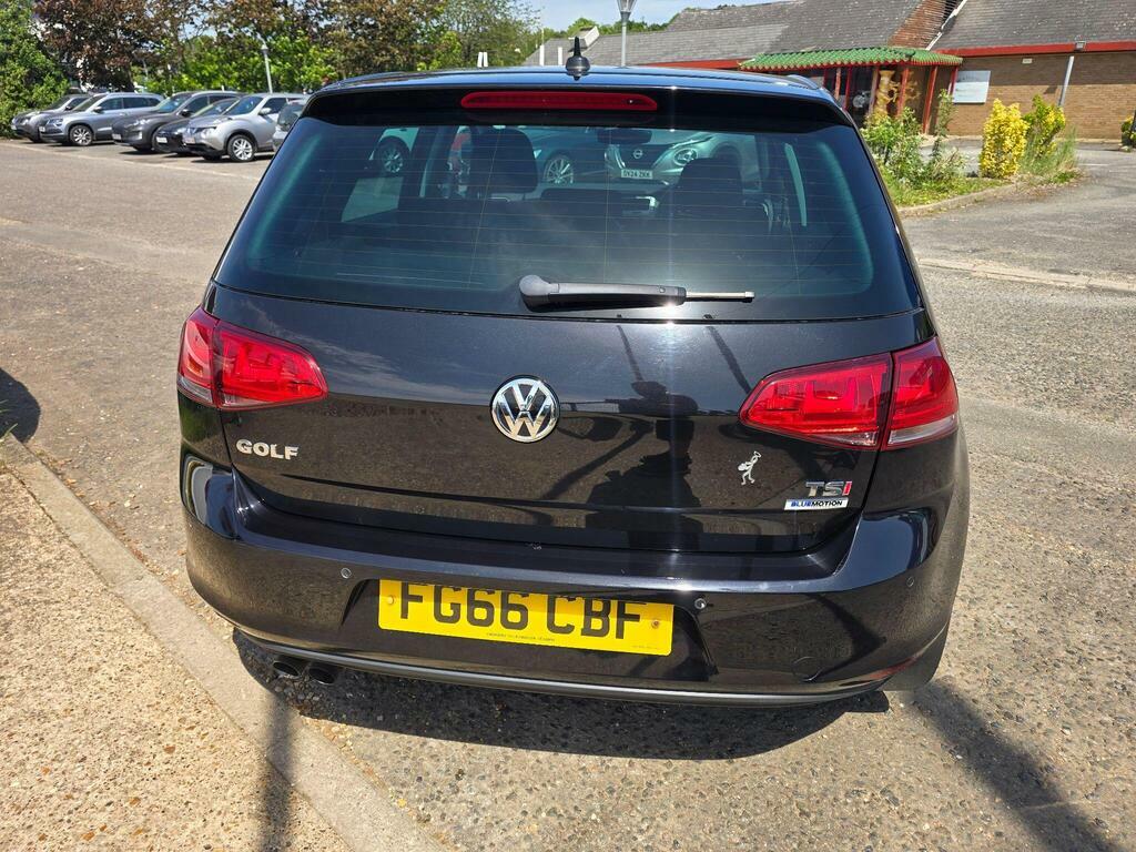 Volkswagen Golf 1.4 Tsi Bluemotion Tech Match Edition Euro 6 S S FG66CBF Black #4