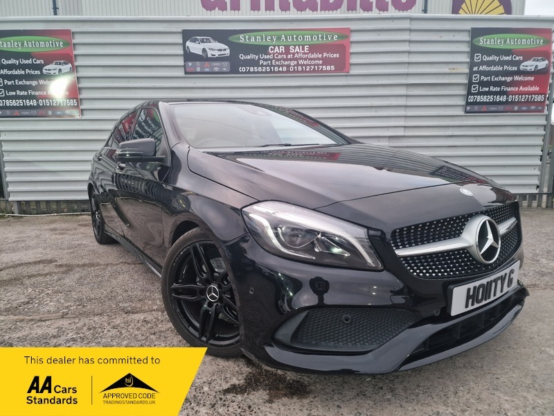 Mercedes-Benz A Class A 180 Amg Line Black