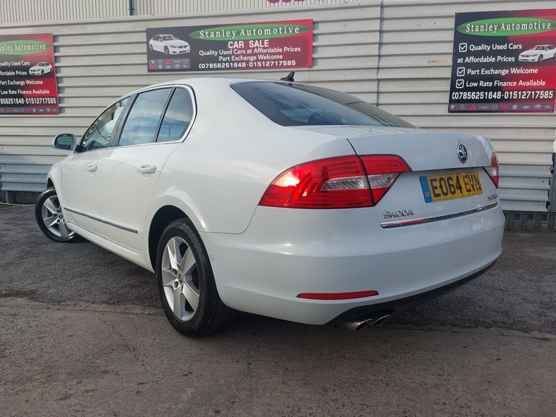 Skoda Superb Laurin And Klement Tdi White #6