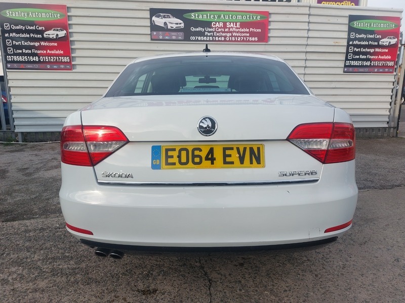 Skoda Superb Laurin And Klement Tdi White #5