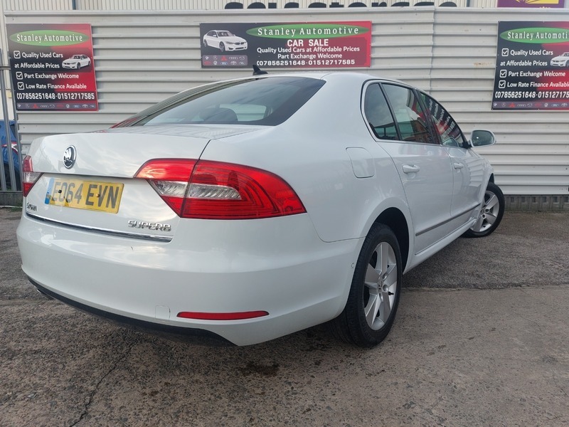 Skoda Superb Laurin And Klement Tdi White #4