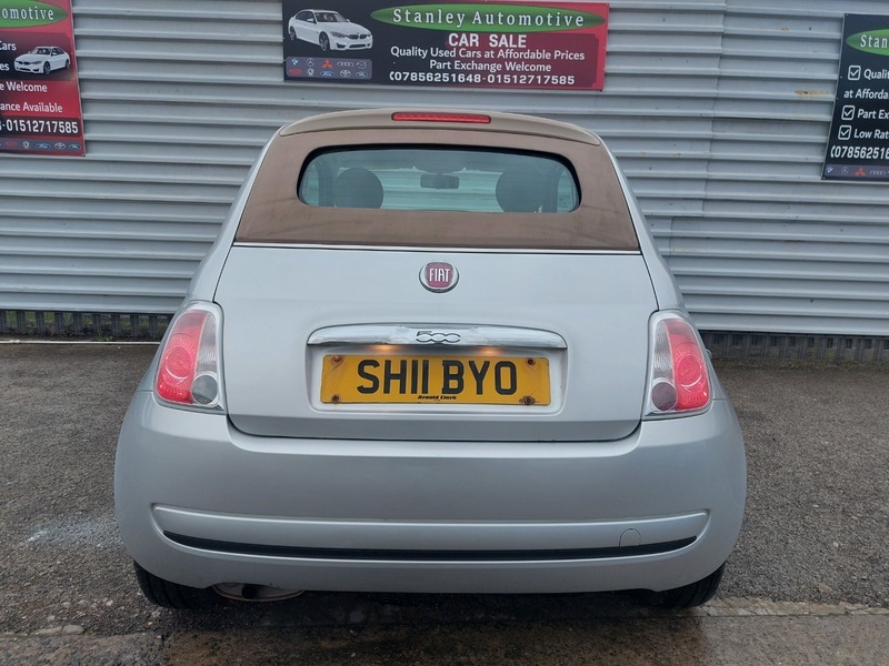 Fiat 500C C Pop Silver #6