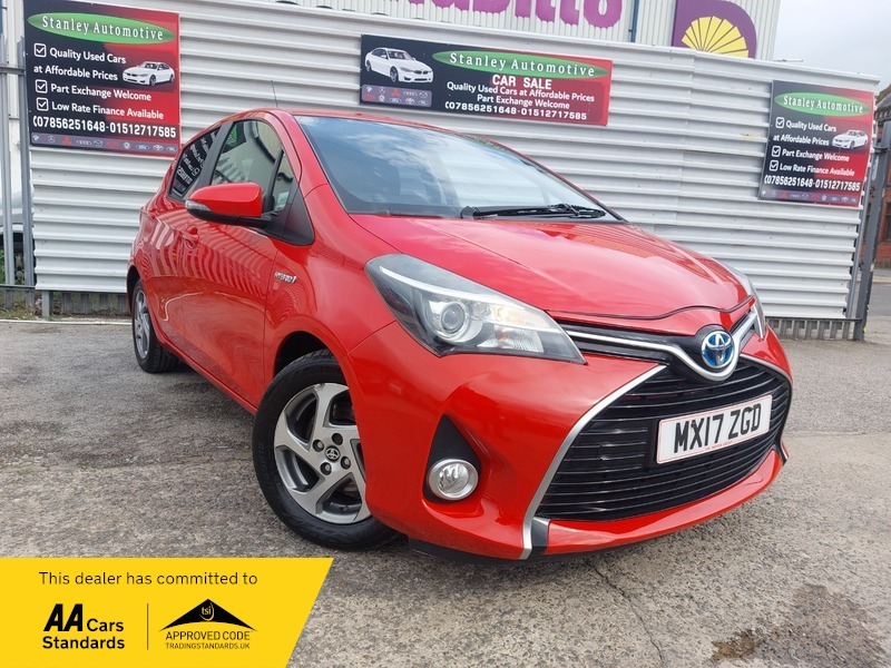 Toyota Yaris Vvt-i Icon M-drive S Red