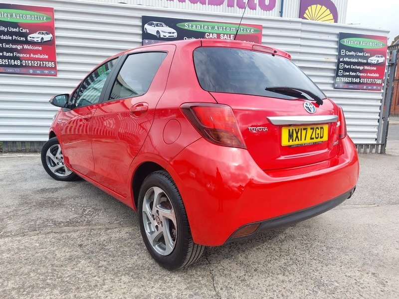 Toyota Yaris Vvt-i Icon M-drive S MX17ZGD Red #5