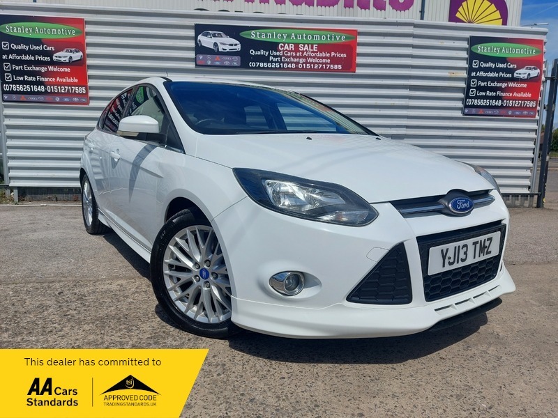 Ford Focus Zetec S Tdci White