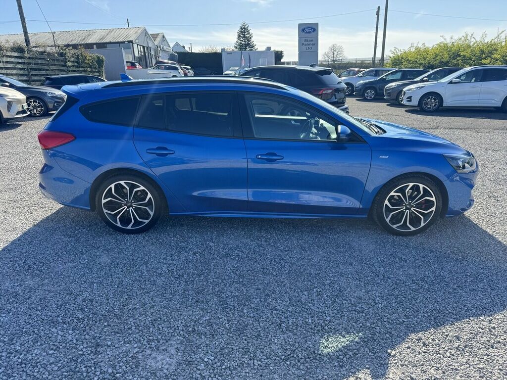 Ford Focus 1.0T Ecoboost St-line X Estate Eur OGZ9526 Blue #2