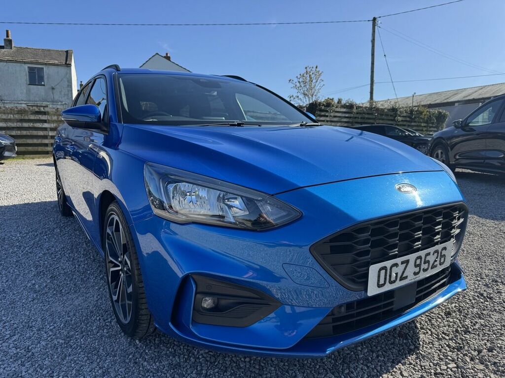 Ford Focus 1.0T Ecoboost St-line X Estate Eur Blue