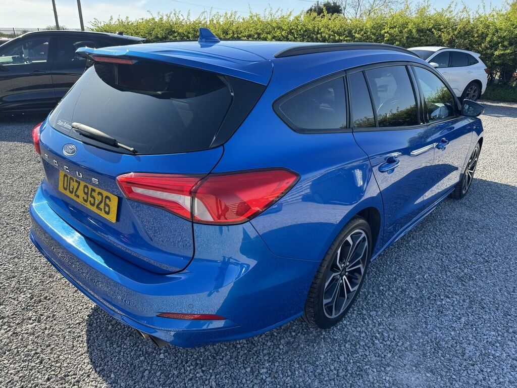 Ford Focus 1.0T Ecoboost St-line X Estate Eur OGZ9526 Blue #3