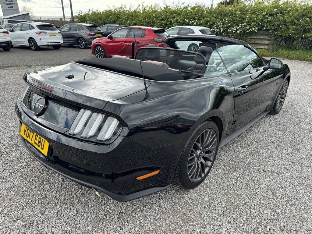 Ford Mustang 5.0 V8 Gt Convertible Euro 6 41 Black #3