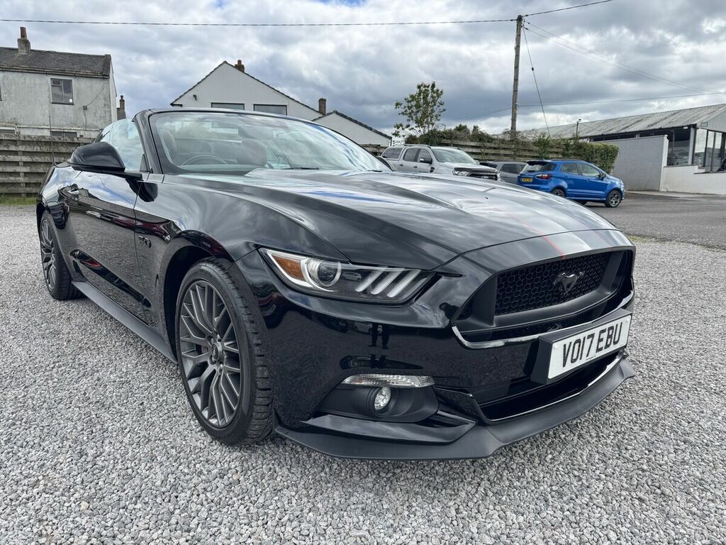 Ford Mustang 5.0 V8 Gt Convertible Euro 6 41 Black