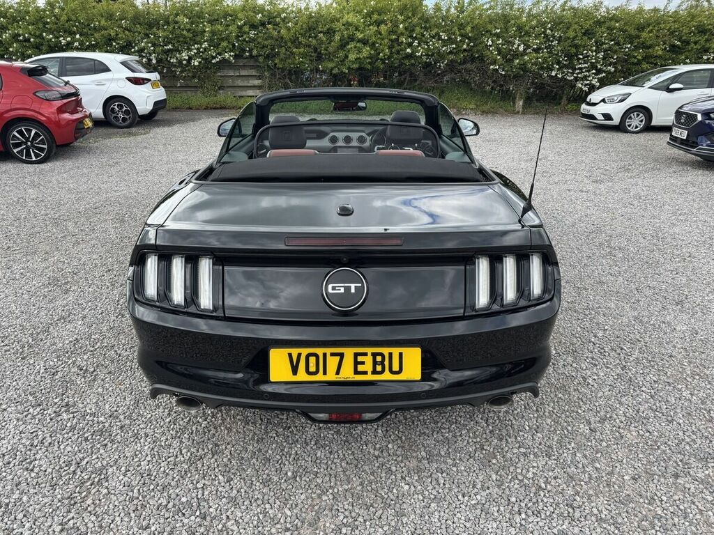 Ford Mustang 5.0 V8 Gt Convertible Euro 6 41 Black #4