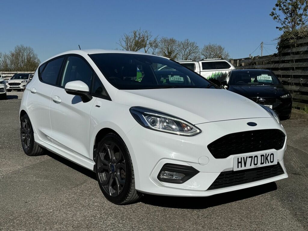 Ford Fiesta 1.0T Ecoboost St-line Edition Hatchback White