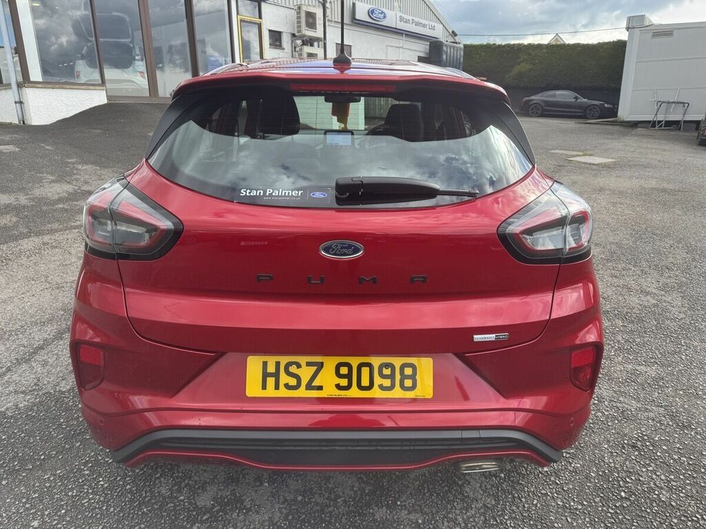 Ford Puma 1.0T Ecoboost Mhev St-line Suv E HSZ9098 Red #4