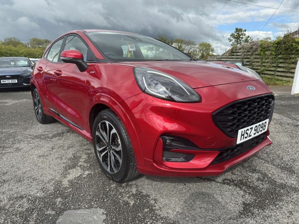 Ford Puma 1.0T Ecoboost Mhev St-line Suv E Red