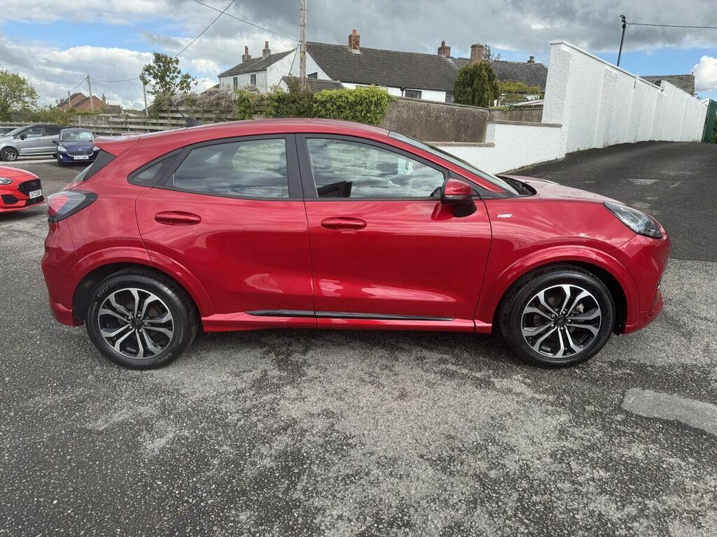 Ford Puma 1.0T Ecoboost Mhev St-line Suv E HSZ9098 Red #2