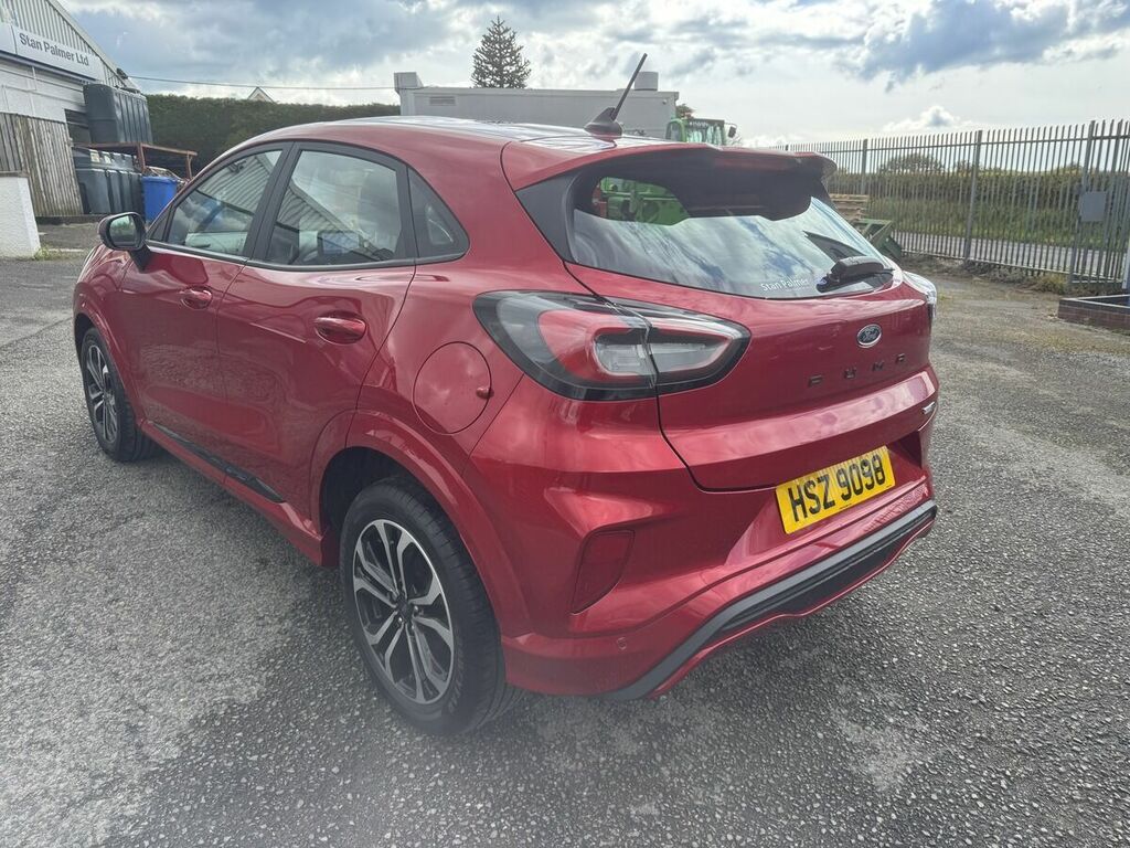 Ford Puma 1.0T Ecoboost Mhev St-line Suv E HSZ9098 Red #5