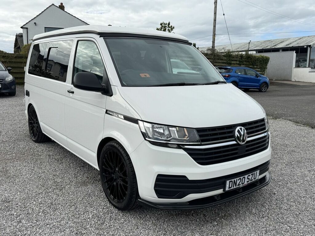 Volkswagen Transporter 2.0 Tdi T28 Camper Van Fwd Swb E DN20SZU White #2