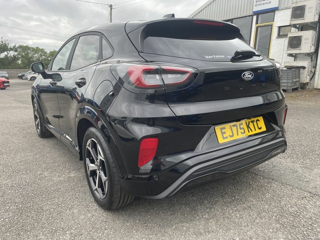 Ford Puma 1.0T Ecoboost Mhev St-line Suv Hybrid D EJ75KTC Black #4