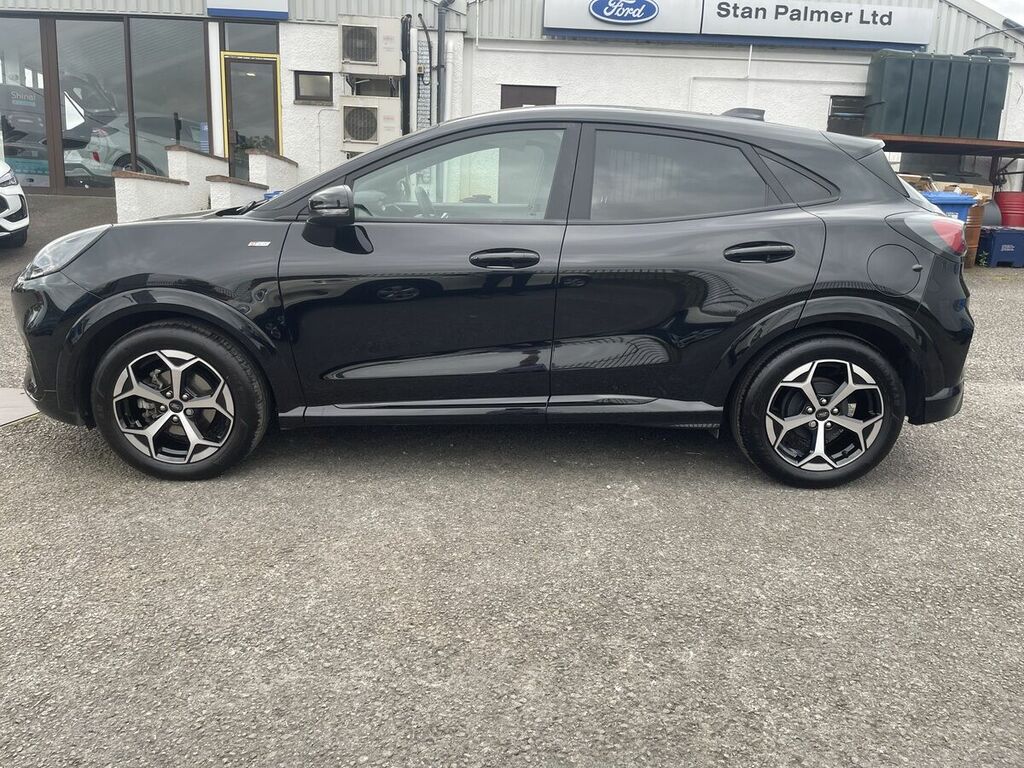 Ford Puma 1.0T Ecoboost Mhev St-line Suv Hybrid D EJ75KTC Black #3