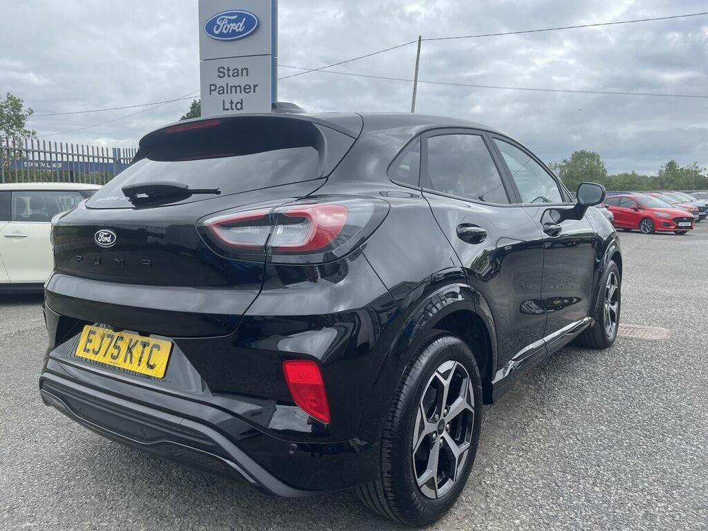 Ford Puma 1.0T Ecoboost Mhev St-line Suv Hybrid D EJ75KTC Black #6