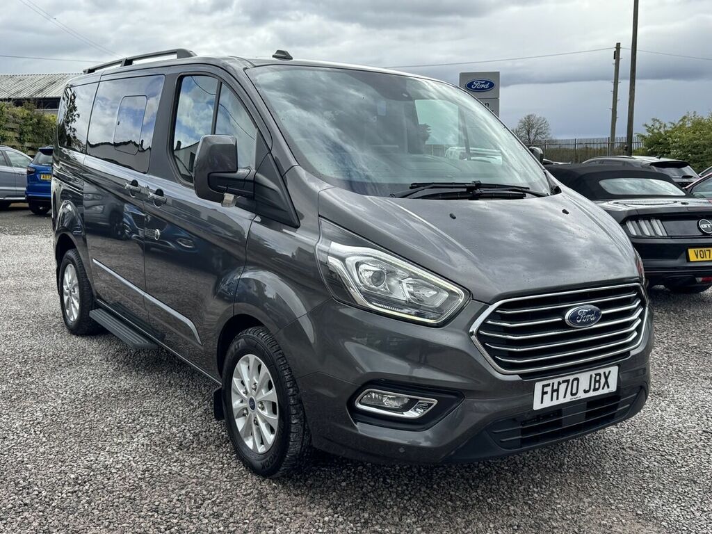 Ford Tourneo Custom 1.0 320 Ecoboost 13.6Kwh Titanium Minibus Double C Grey