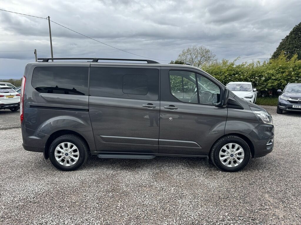 Ford Tourneo Custom 1.0 320 Ecoboost 13.6Kwh Titanium Minibus Double C Grey #2