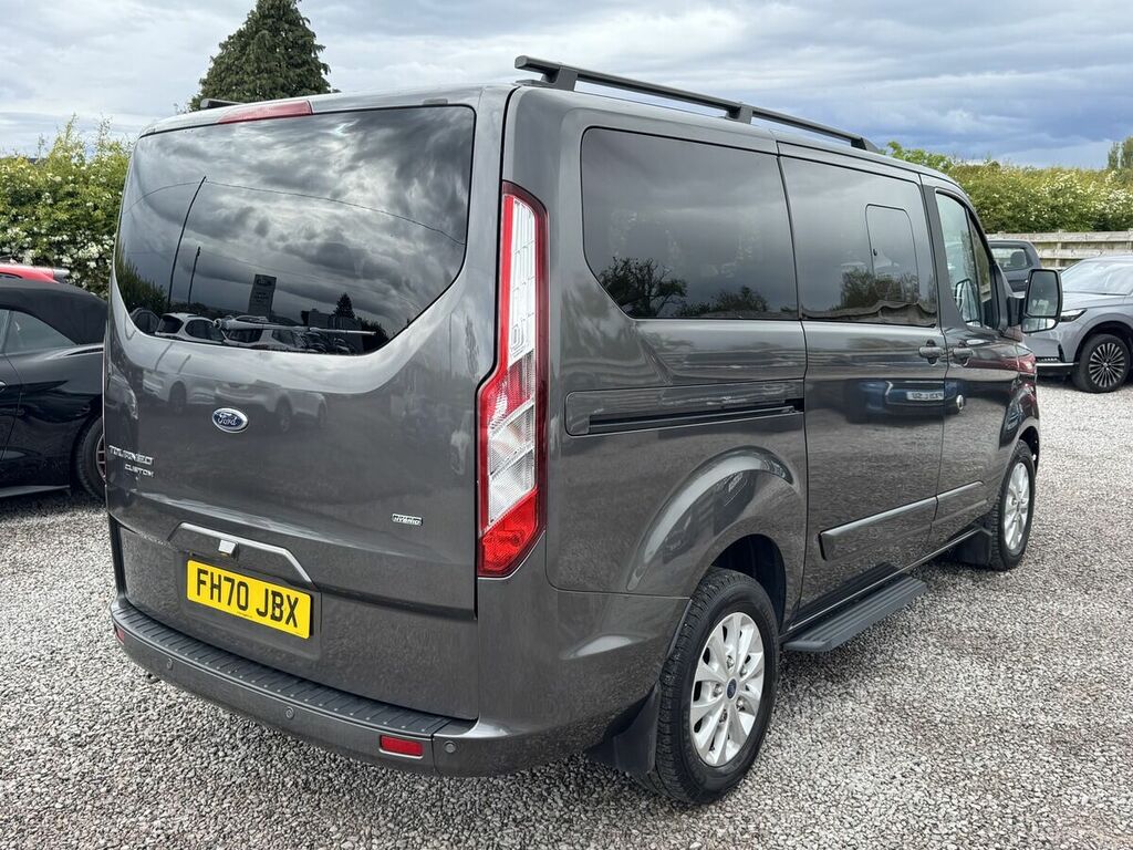 Ford Tourneo Custom 1.0 320 Ecoboost 13.6Kwh Titanium Minibus Double C Grey #3