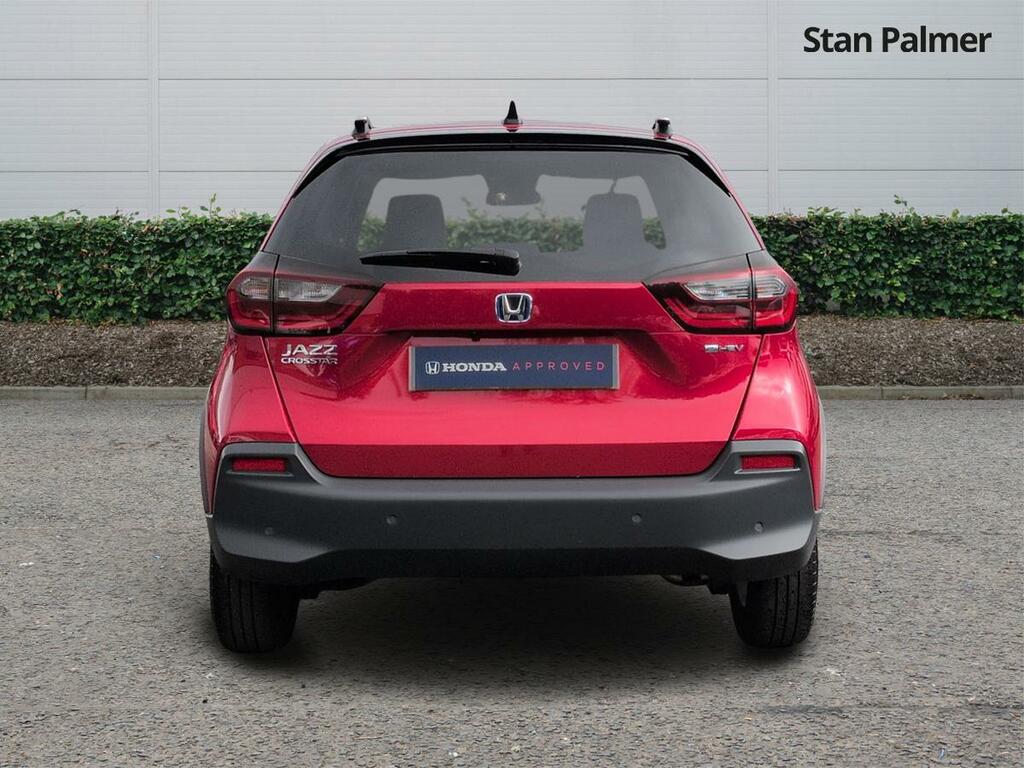Honda Jazz 1.5 H I-mmd Crosstar Ex Hatchback Hybri PX23KUP Red #4