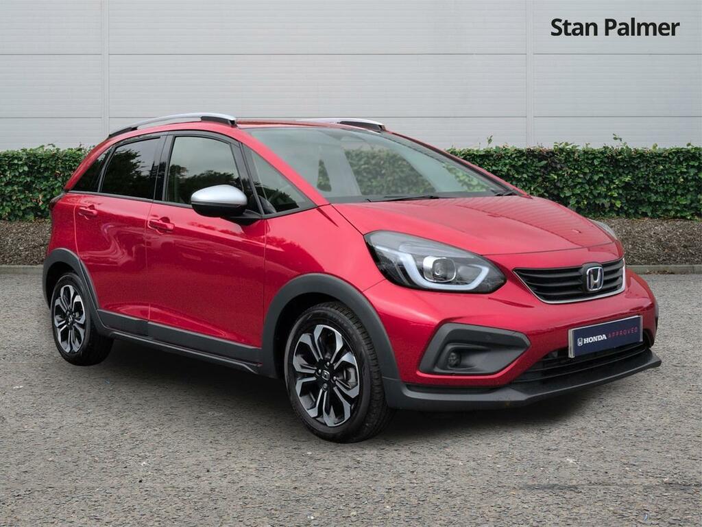Honda Jazz 1.5 H I-mmd Crosstar Ex Hatchback Hybri Red