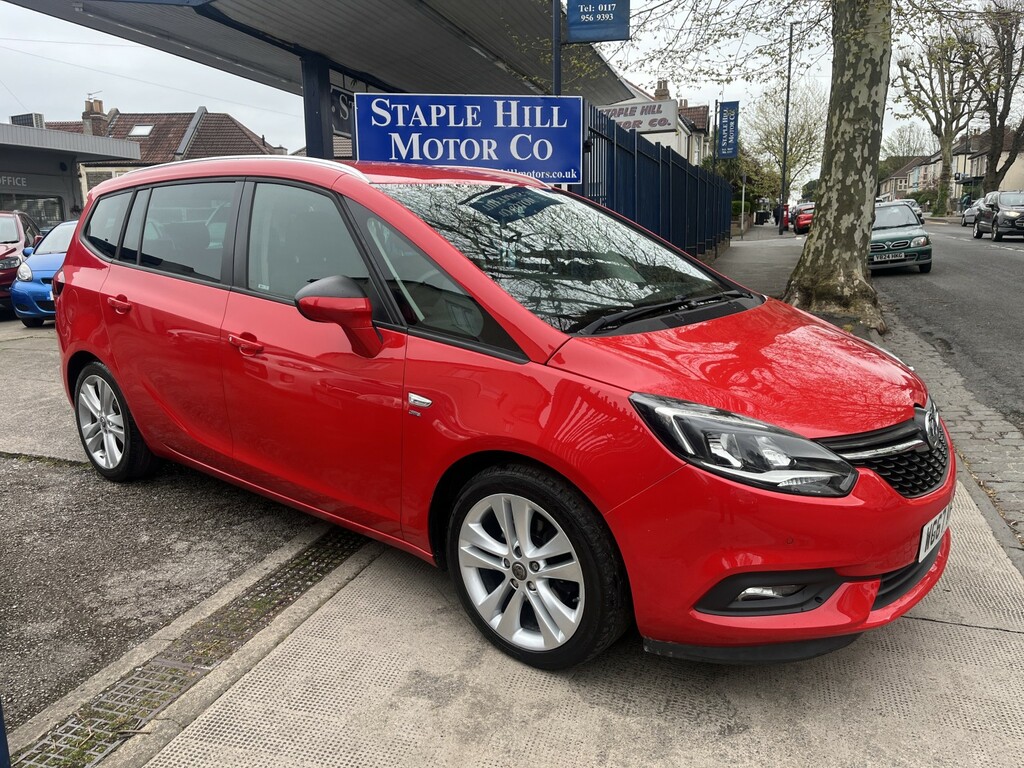 Vauxhall Zafira Tourer 1.4 I Turbo Sri Nav Red