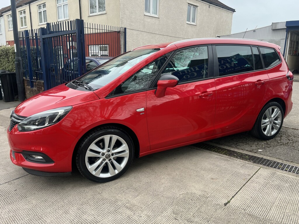 Vauxhall Zafira Tourer 1.4 I Turbo Sri Nav WG67VXP Red #2