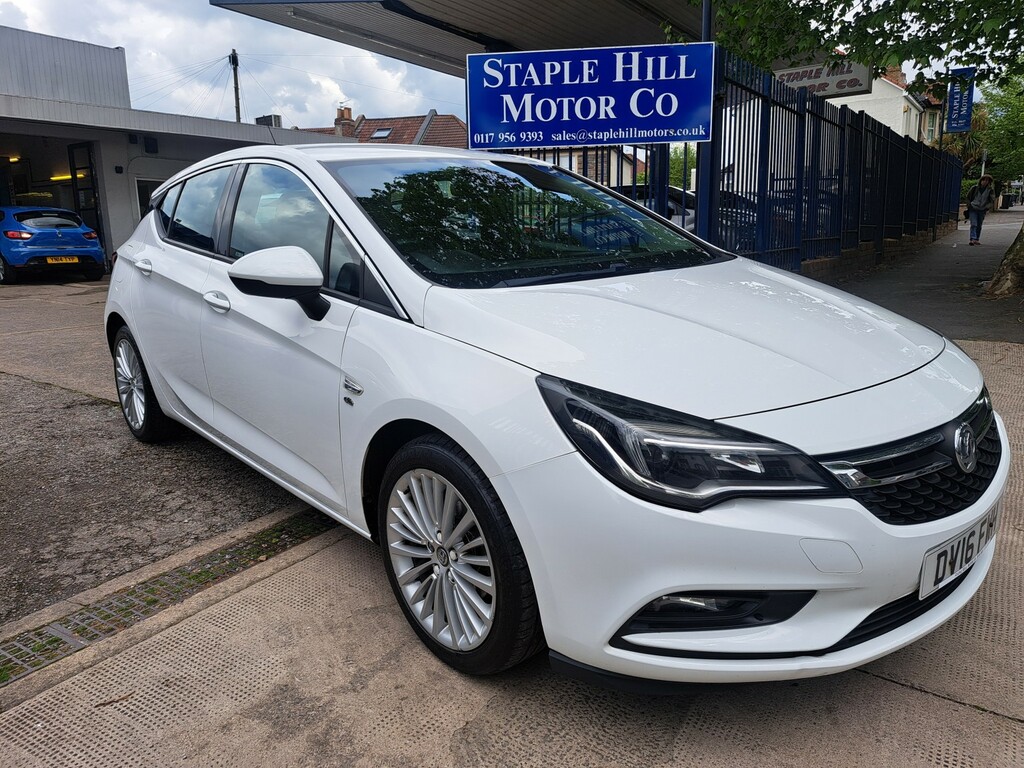 Vauxhall Astra 1.4 I Turbo Elite White
